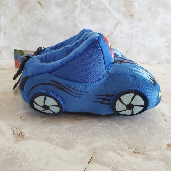 NWT Disney Jr. PJ Mask Show Slippers Size 7/8 Toddlers Blue - Picture 3 of 7